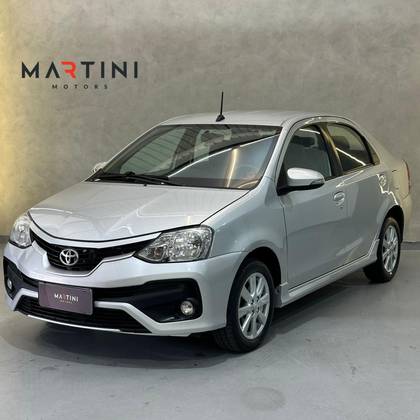 TOYOTA ETIOS 1.5 XLS SEDAN 16V FLEX 4P AUTOMÁTICO TOYOTA ETIOS 1.5 XLS SEDAN 16V FLEX 4P AUTOMÁTICO